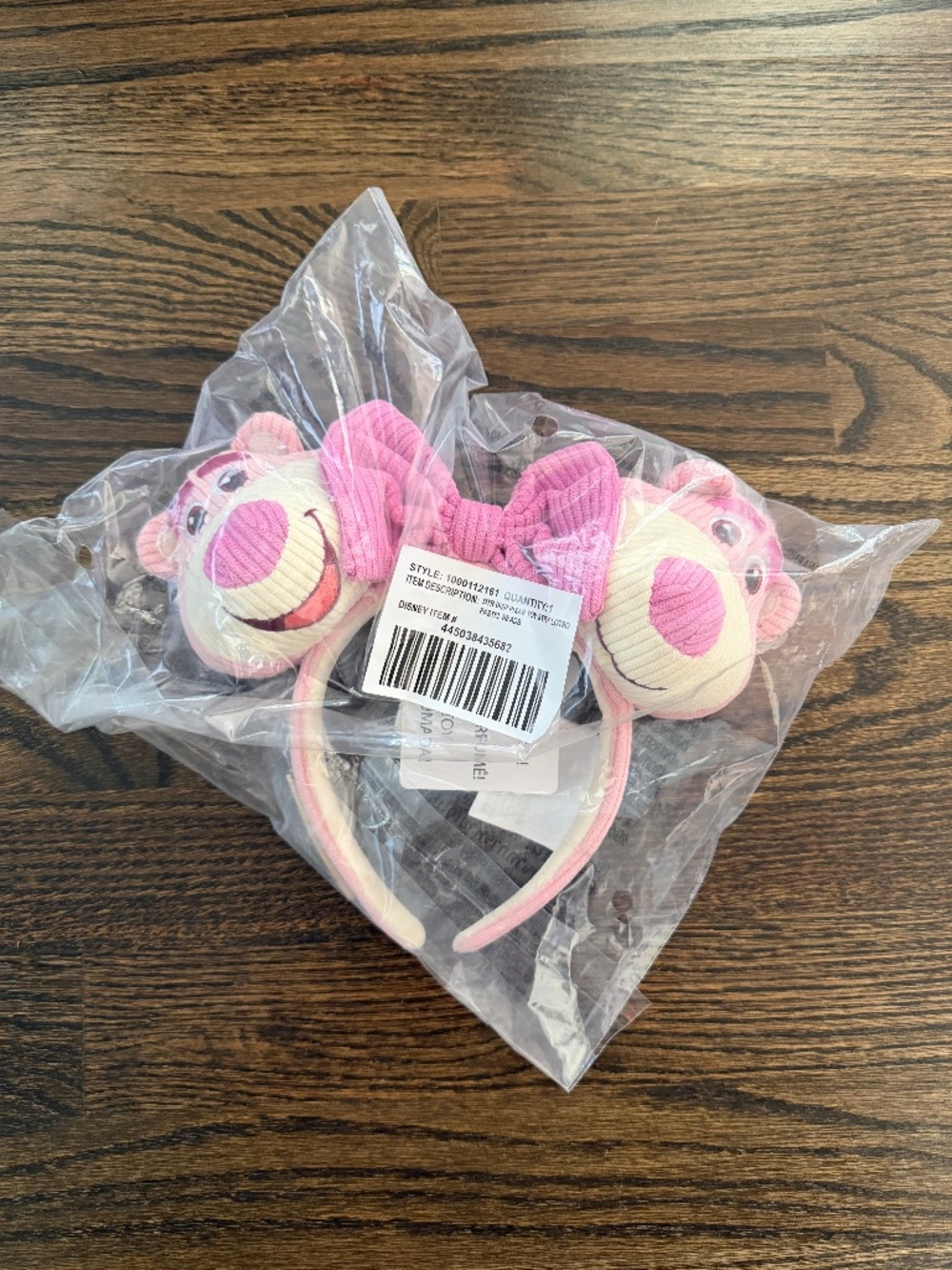 Disney Loungefly Pixar Toy Story Lotso Ears Headband | NWT